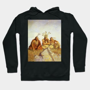 The Guardians, War or Peace by NC Wyeth Hoodie